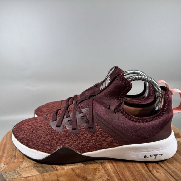 Nike Womens Foundation Elite TR Maroon Running Shoes Sneakers Size 7-7.5 - Picture 3 of 7